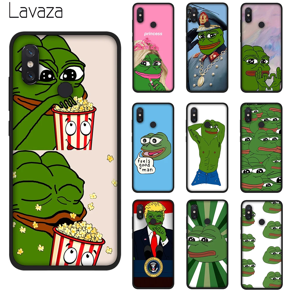 Мягкий ТПУ чехол Lavaza Meme Smug Frog Pepe для Xiaomi Redmi 7 4A 6A 8A S2 Note 4 4x5 6 Pro 5A Prime Go |