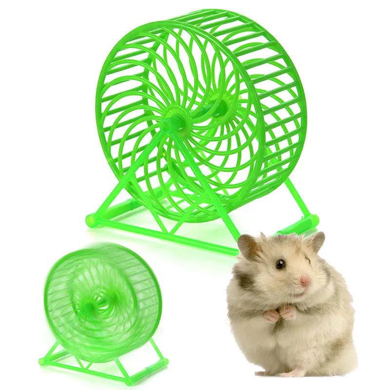 Plastic Hamster Wheel Pet Jogging Pet Hamster Spinner Mouse Mice Sport Running Toys Prt Toys Home Pet Supply HOusehold SUPPLY