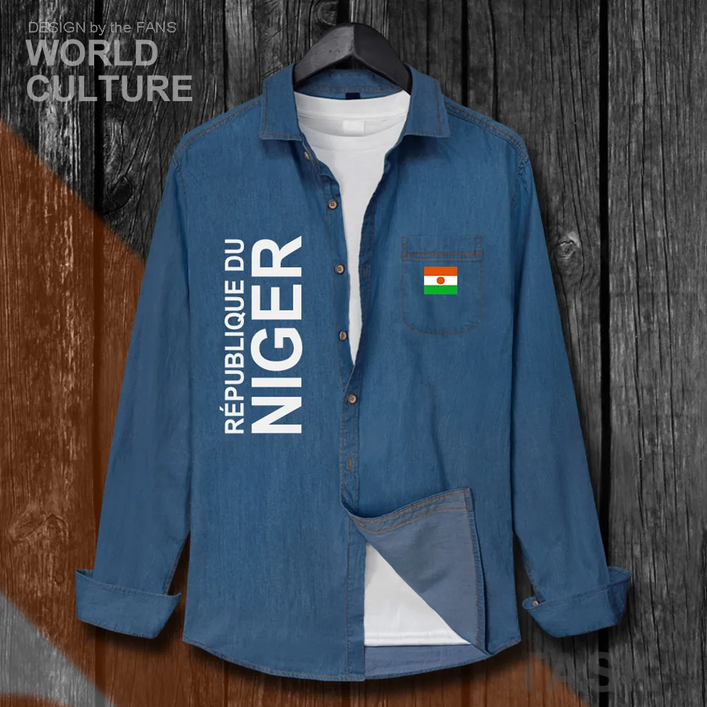 Мужская хлопковая рубашка с отложным воротником длинным рукавом|Повседневные