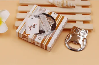 

Free Shipping 50pcs/lot New Arrival Stainless Steel Owl Shape Beer Bottle Tin Can Jar Opener Food Camping Bar Tool