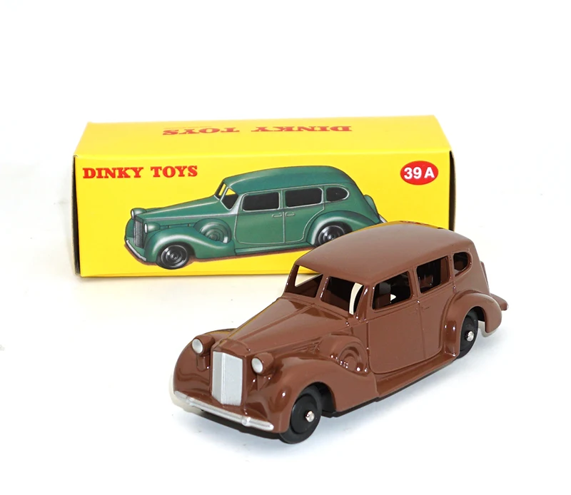 Diecast 1/43 DINKY TOYS De Agostini 39 A PACKARD EIGHT седан модель автомобиля коллекция|Наборы для