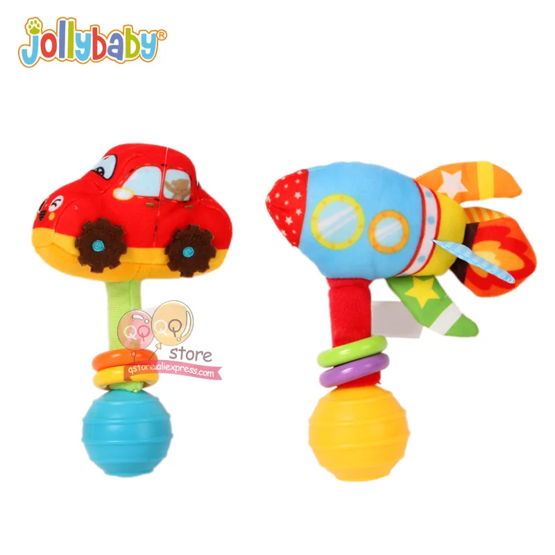 Online Bayi Plush Mainan Pendidikan Mainan 0 12 Bulan Cincin Tangan Lonceng Bergetar Mobil Kendaraan Baru Lahir Lucu Mainan Bayi untuk anak Hadiah