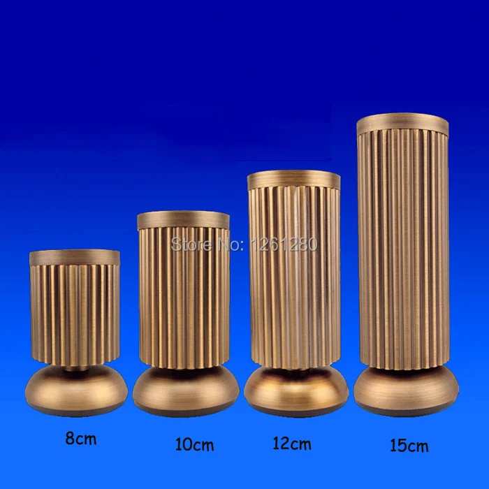 شحن مجاني 15 سنتيمتر قوس السرير طاولة القهوة تلفزيون أريكة خزانة المطبخ الأثاث القدم دعم الساق الأجهزة المنزلية جزءا