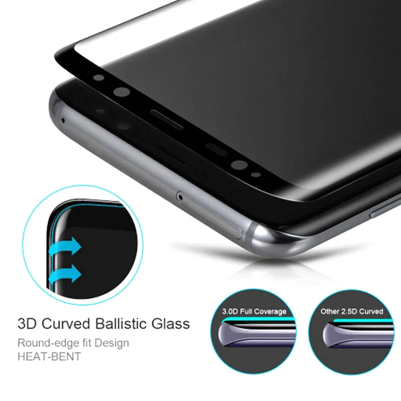2 в 1 защита объектива камеры для samsung Galaxy S10 3D изогнутое полное покрытие из закаленного стекла для samsung s 10 Защитная пленка для экрана