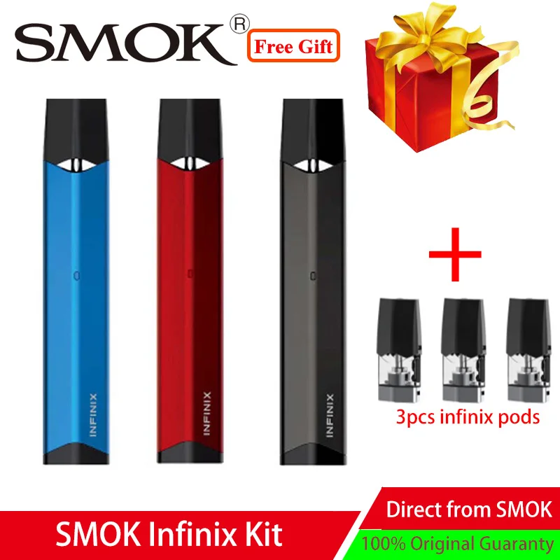 Original SMOK INFINIX vape pod Kit built in 250mAh battery