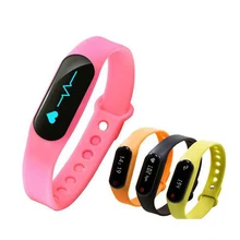 Сердечного ритма Мониторы Smart Band здоровья Фитнес трекер Браслет Bluetooth 4.0 Спорт браслет для смартфонов IOS и Android