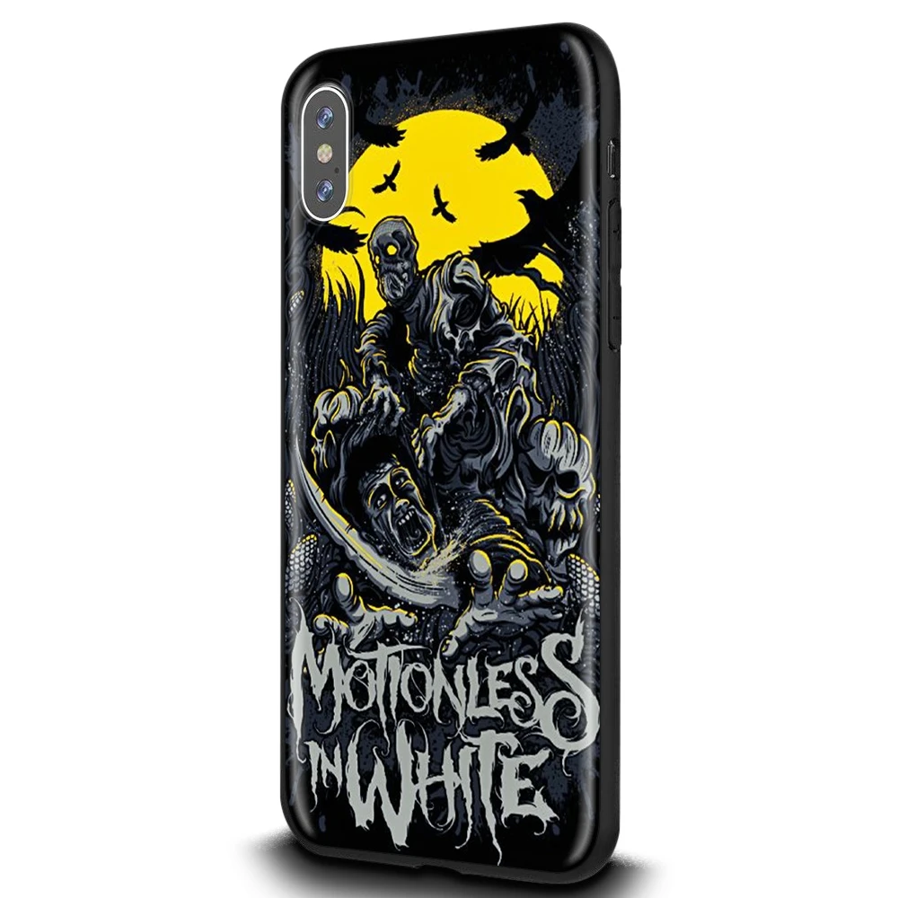 Чехол Lavaza Motionless In White MIW для iPhone 11 Pro XS Max XR X 8 7 6 6S Plus 5 5S se - Цвет: 8