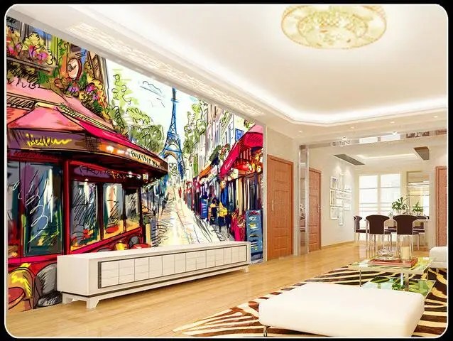3d wallpaper custom mural non woven 3d room wallpaper Oil ...