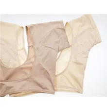 1PCS M/T Model T-shirt Shape Sweat Pads Washable Deodorant Underarm Sweat Pads Shield Perspiration Absorbing Pads random color