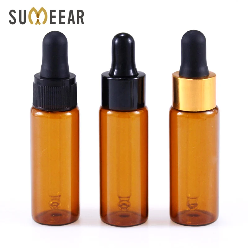 

50Piece/Lot 20ml Reagent Eye Dropper Drop Amber Glass Aromatherapy Liquid Pipette Bottle Refillable Bottles