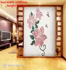 Индивидуальные ручной работы Мозаика Искусство перламутровая мозаичная плитка художественные фрески для интерьера украшение дома цветоч...