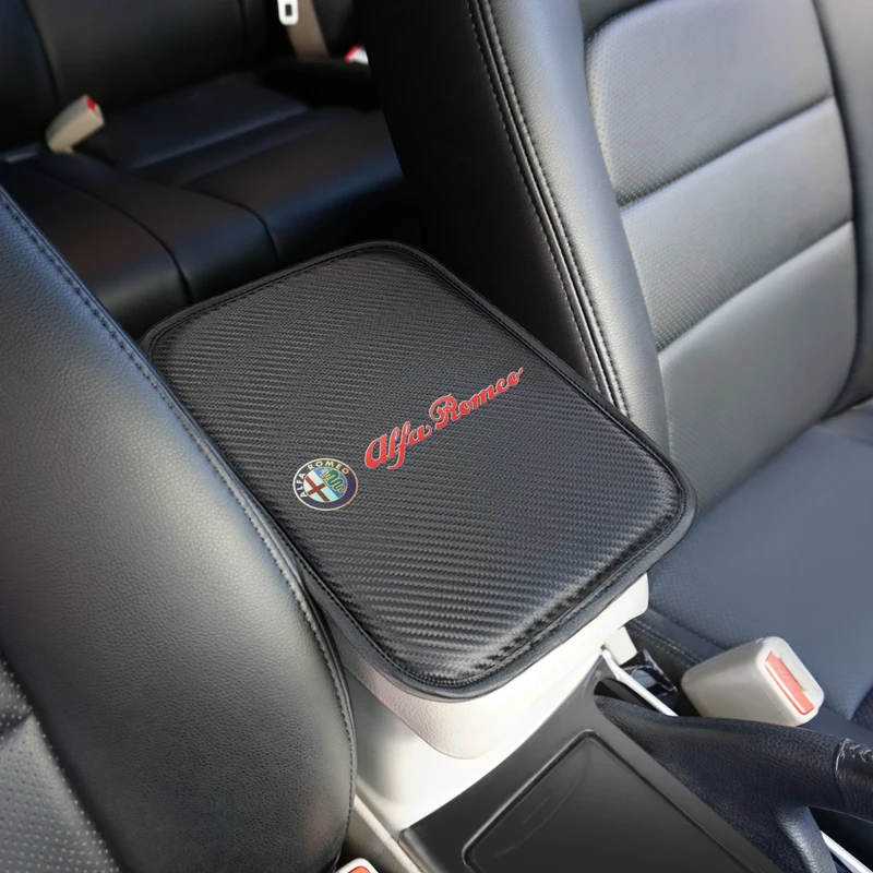 

Car Central Armrest Box Pad Cover Cushion Armrest Seat Protective Protection Cushion for alfa romeo 159 147 156 giulietta 147