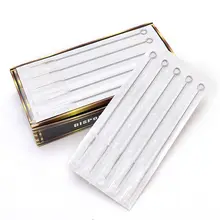 Профессиональные 50 шт одноразовые стерильные иглы Размер татуировка поставляет татуировку поставки T чернила