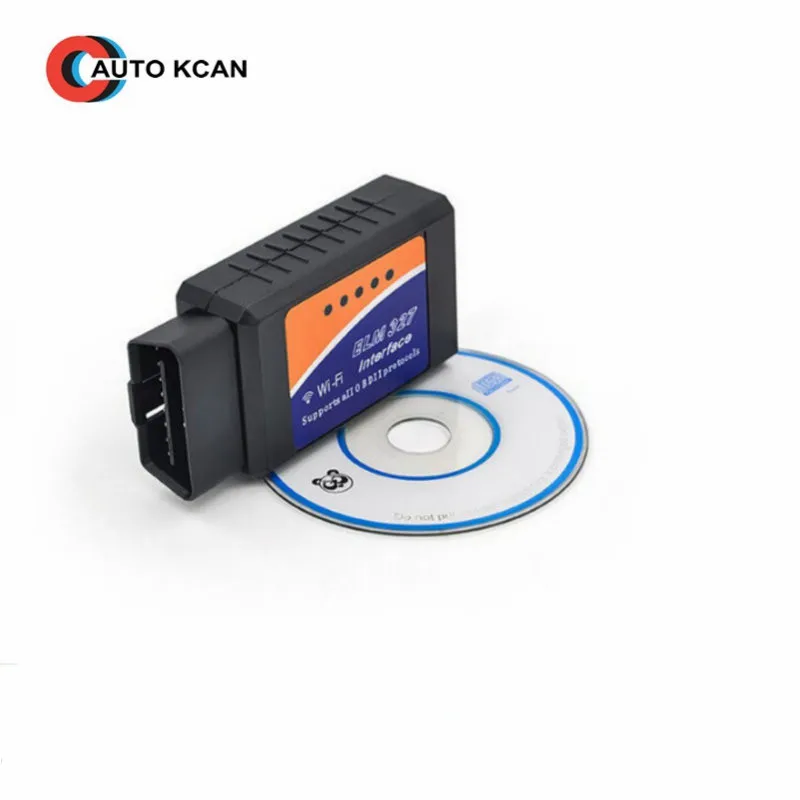

WIFI ELM327 Wireless OBDII Auto Scanner Adapter Scan Tool