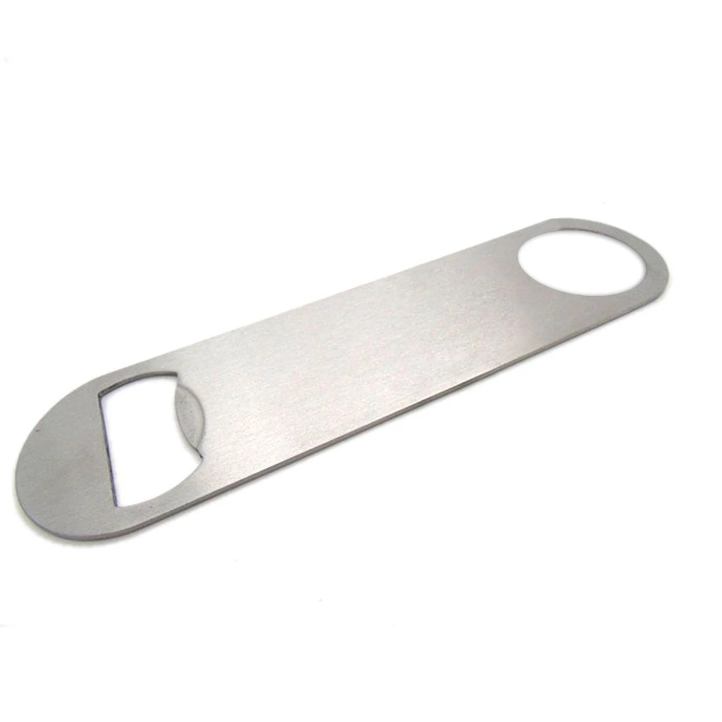 

1PC Stainless Steel Large Flat Speed Bottle Cap Opener Remover Bar Blade
