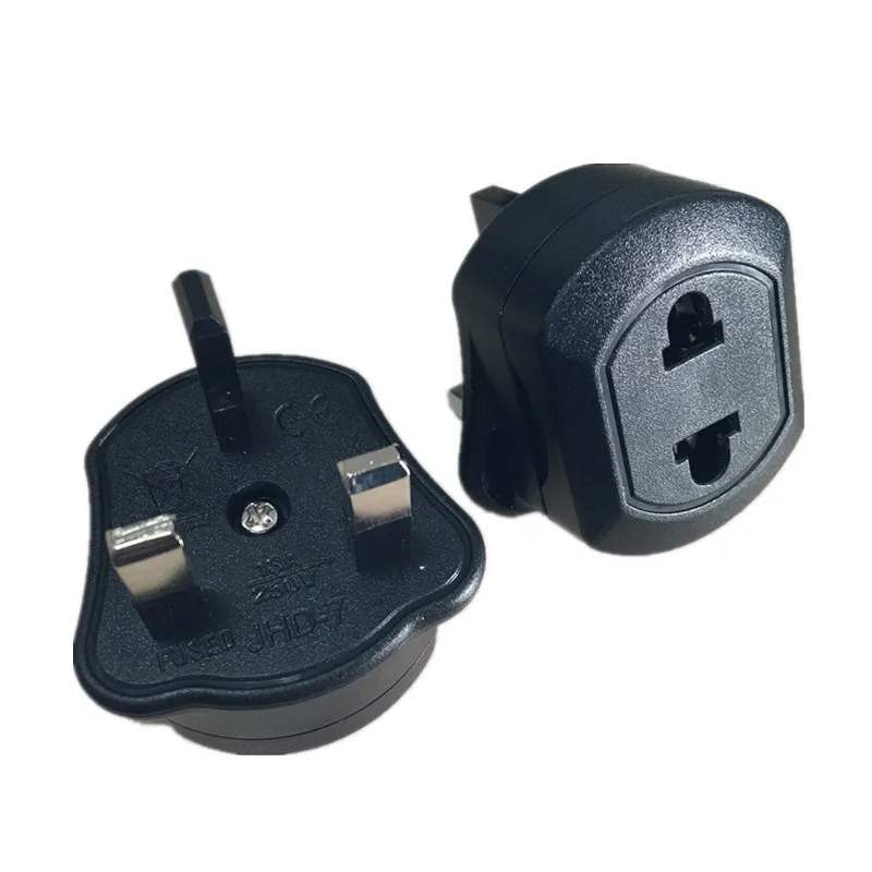 

2017 new 3 Pin AC Power Plug Adapter Connector New US/EU to UK AC Power Plug Travel Converter Adapte1 Pcs