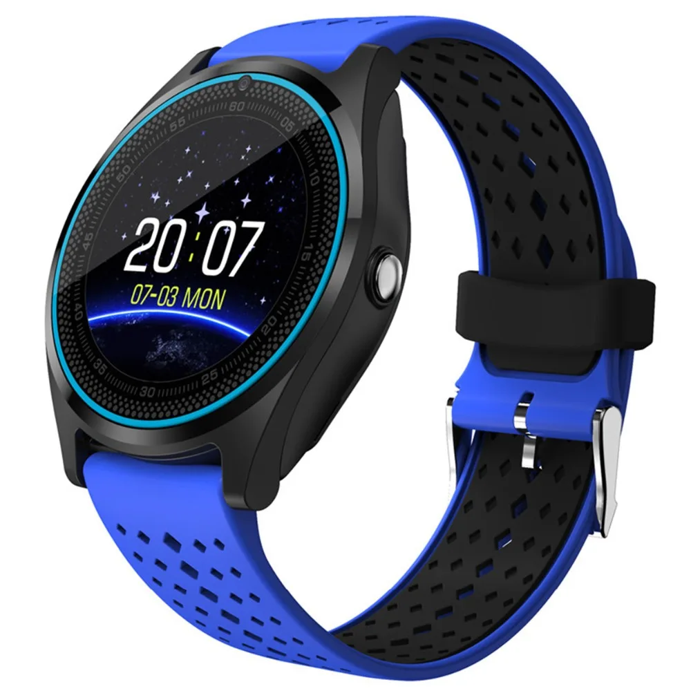 

Round Smart Watch Phone Support Camera Bluetooth Smartwatch SIM Card Wristwatch for Men Women Children Wearable Devices