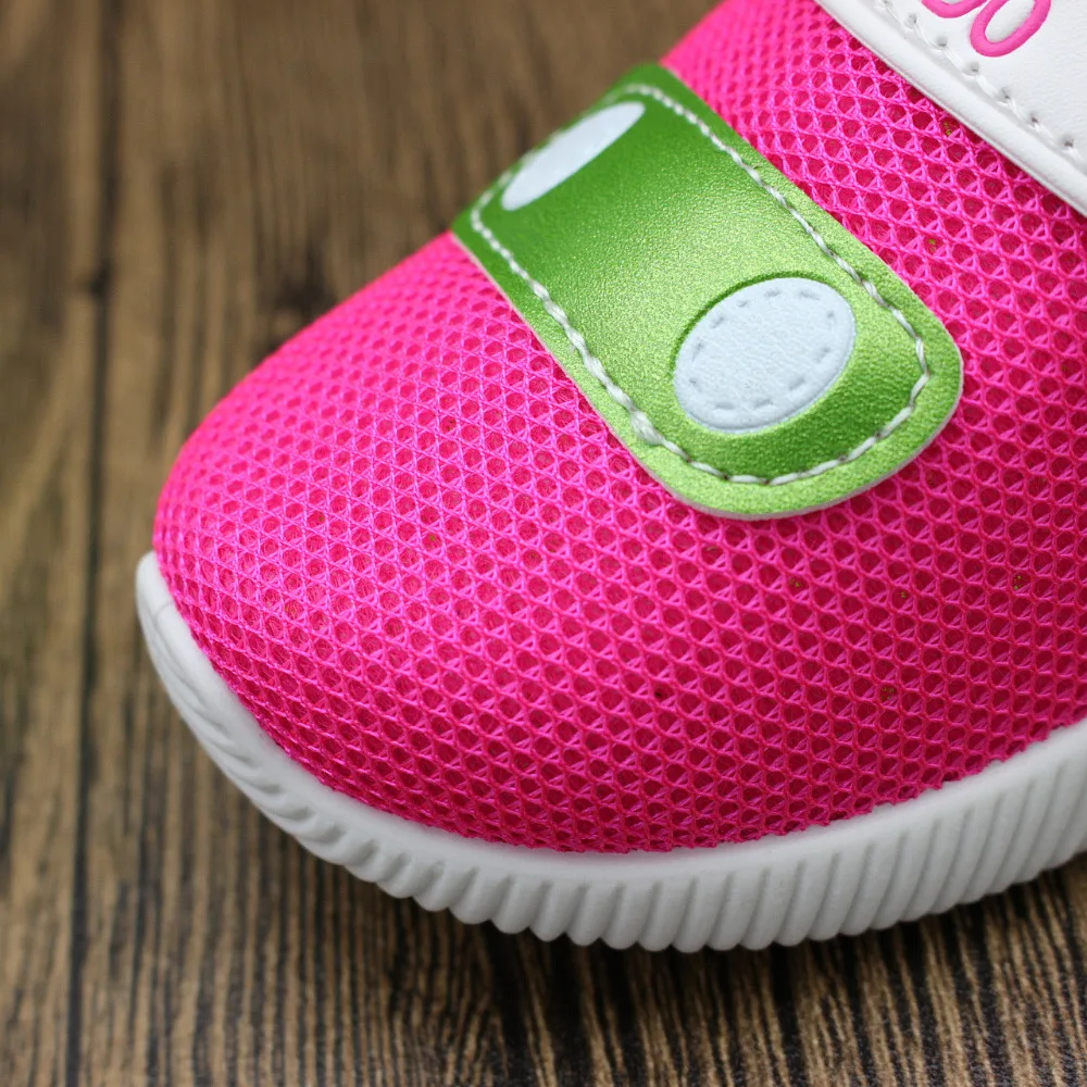 Новая детская повседневная обувь, обувь для мальчиков и девочек, дышащие кроссовки, нескользящая удобная детская обувь для детей 1-12 лет, BK100