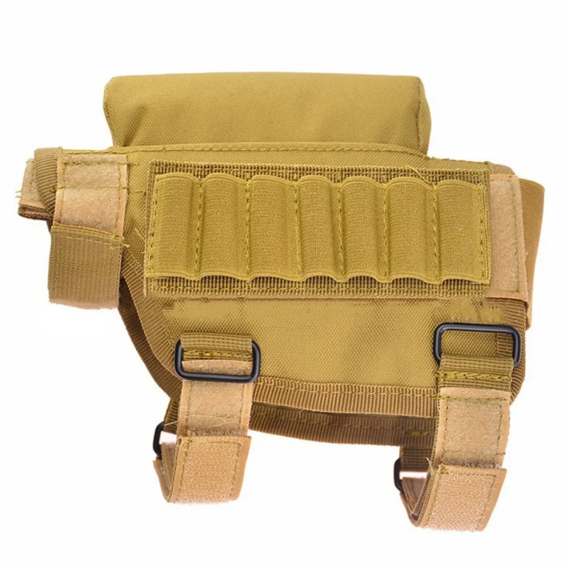 Портативная Регулируемая тактическая прикладочная винтовка для щек, сумка для отдыха, держатель для пули, сумка для хранения с патронами, чехол для переноски - Цвет: K