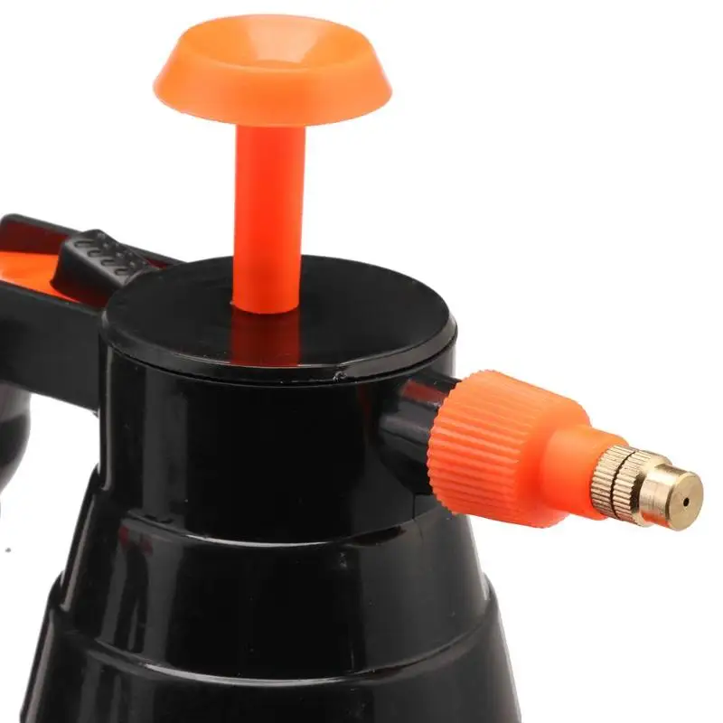 Garden Pressure Trigger Sprayer Bottle Adjustable Copper Nozzle Head Manual Air Compression Pump Spray Tool Plant Watering Can