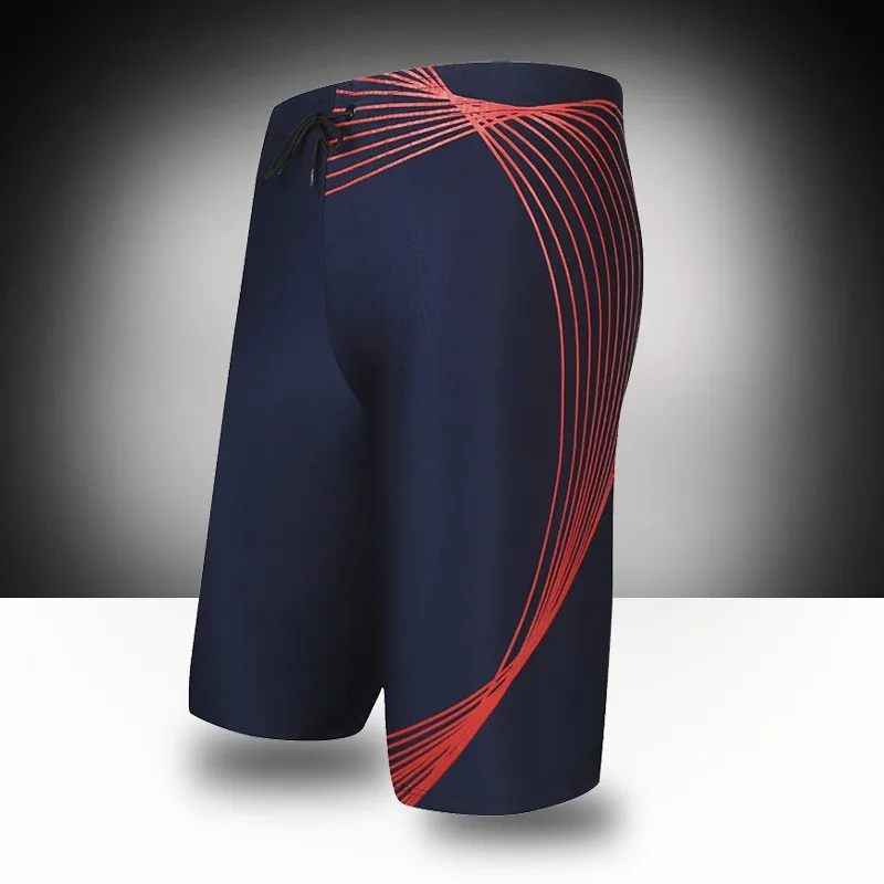 Brand New Swimming Trunks Men's Long Racing Swimming Swim Trunks Sport