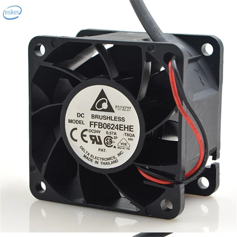 Original FFB0624EHE Computer Blower Cooling Fan DC 24V 0.57A 9.12W 6038