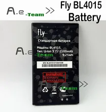 Fly BL4015 Battery NEW High Quality Replacement 2500mAh Batterie For Fly IQ440 Smartphone Tracking Number