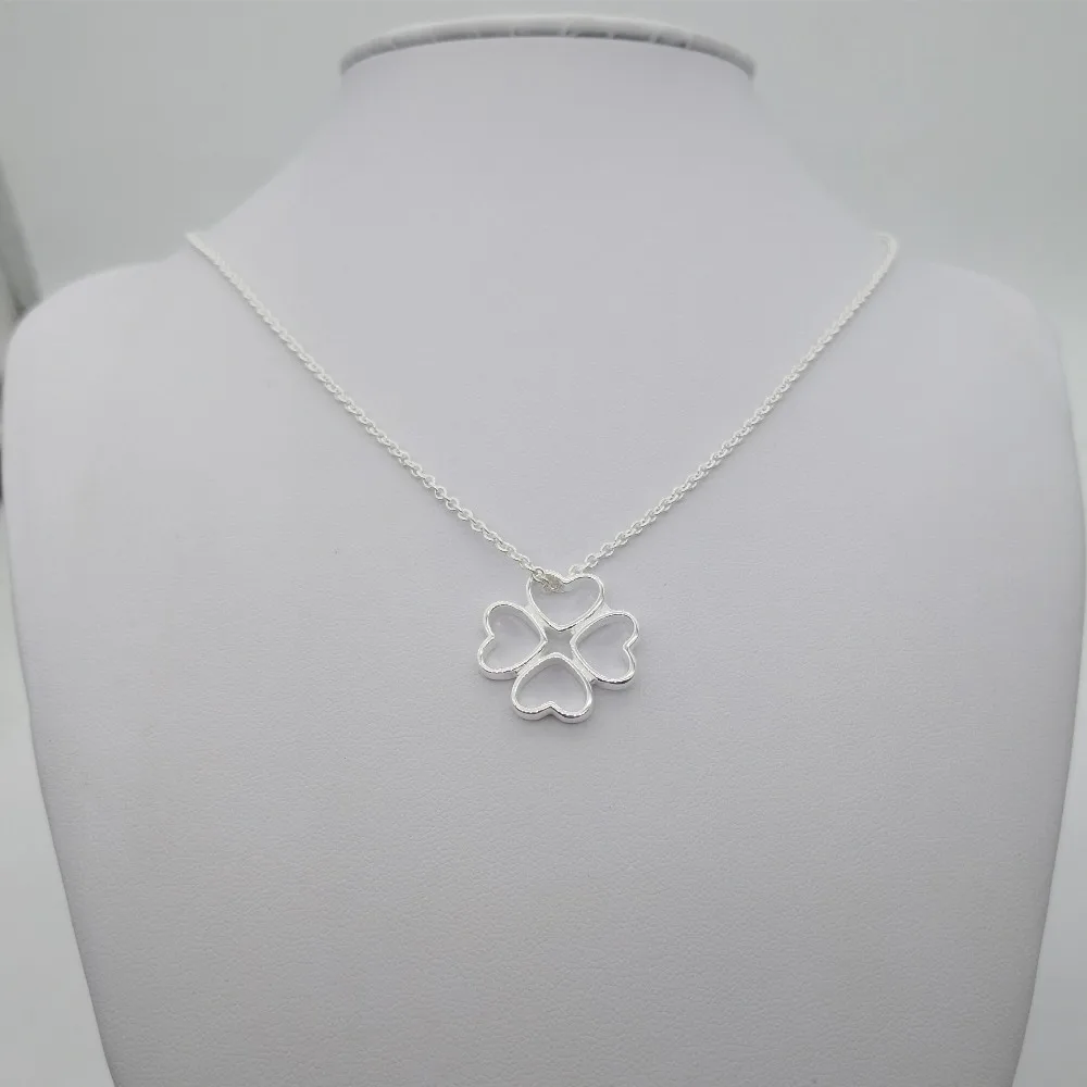 

TIFF1:1 s925rolo sterling silver necklace pendant jewelry popular European style charm women love