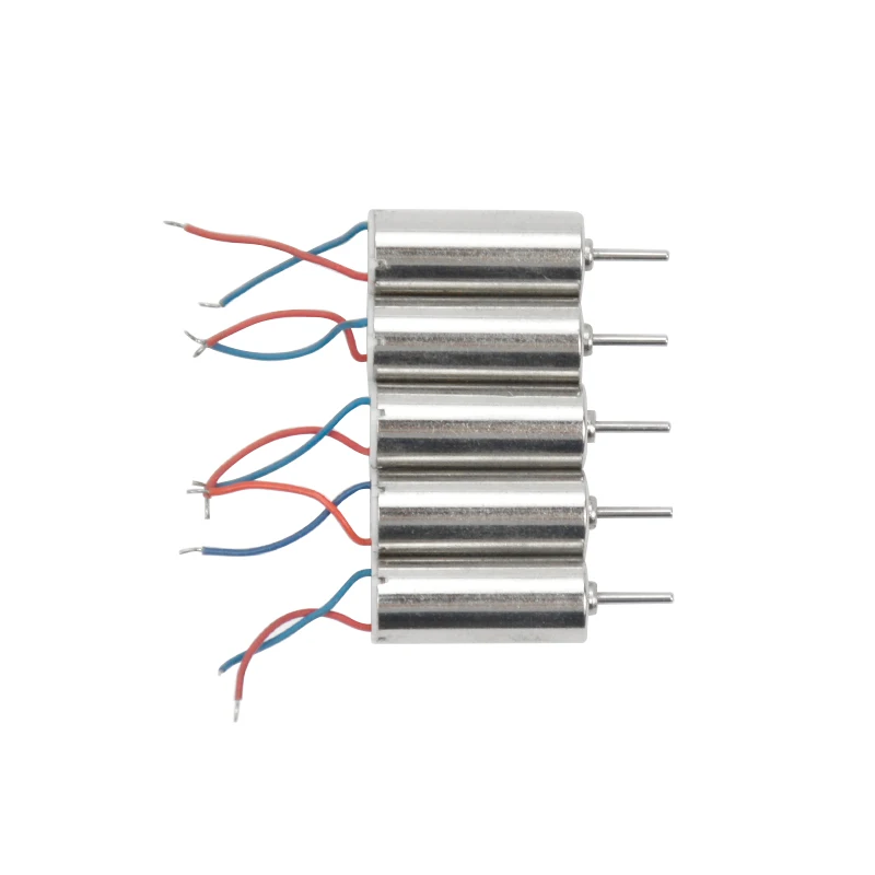 AIYIMA 10 unids Micro 615 motores sin núcleo NdFeB motor magnético para helicóptero avión robótico (614 edición mejorada)