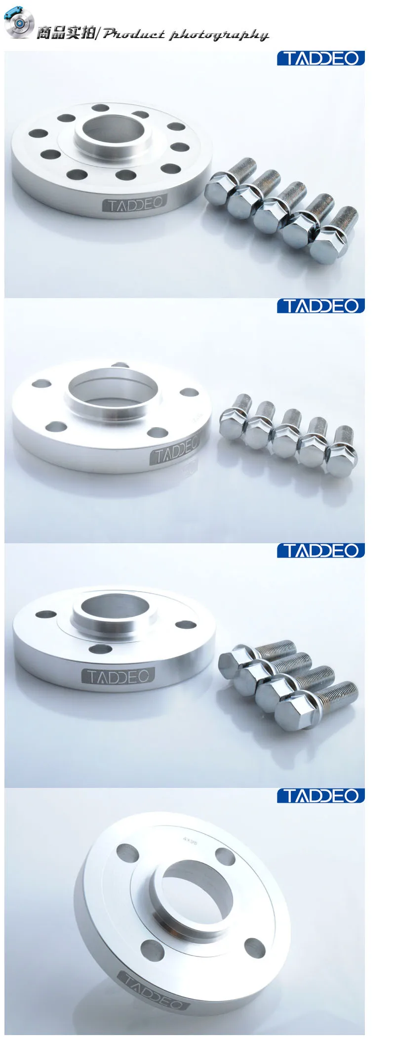4x4 aluminum wheel spacer for car Toureg 5x130 71.6 thickness 15mm
