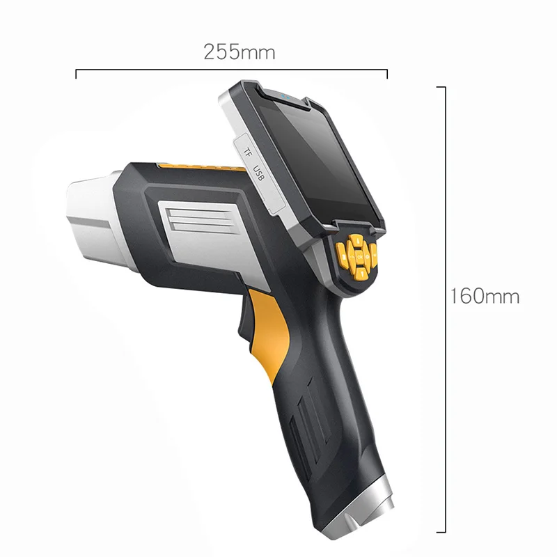  Portable Handheld Endoscope Borescope 4.3inch LCD Screen Inspection Camera with 6 LED 8mmWaterproof