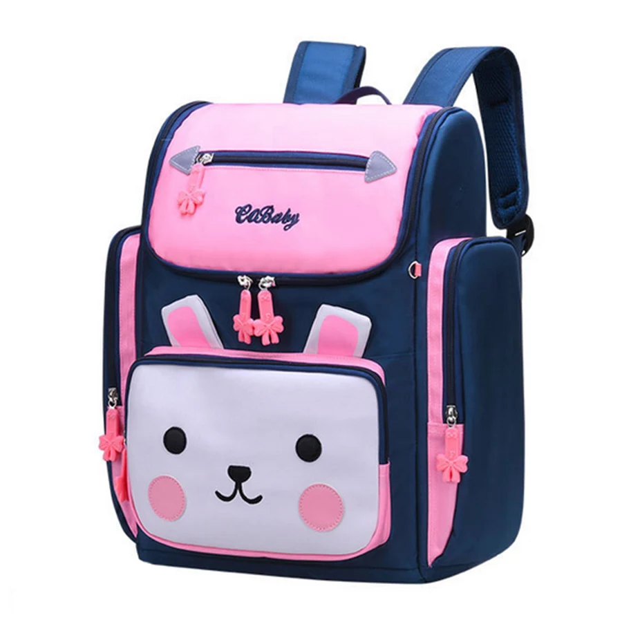 

2019 New Backpacks Mochila Child Book Bag Bunny Schoolbag Children School Bags for Girls Orthopedic Satchel Knapsack Escolar