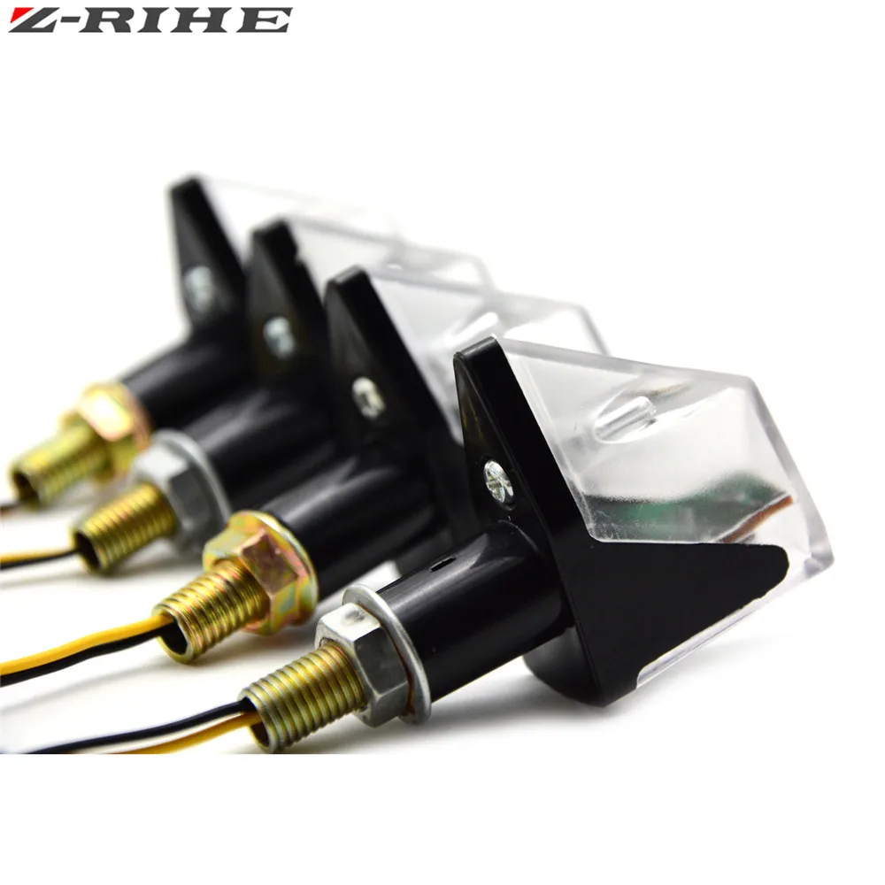 

Universal Motorcycle LED Turn Signal Light Flashing Moto 12 Led Indicator Amber Blinker Lamp For Honda Yamaha Suzuki Kawasaki