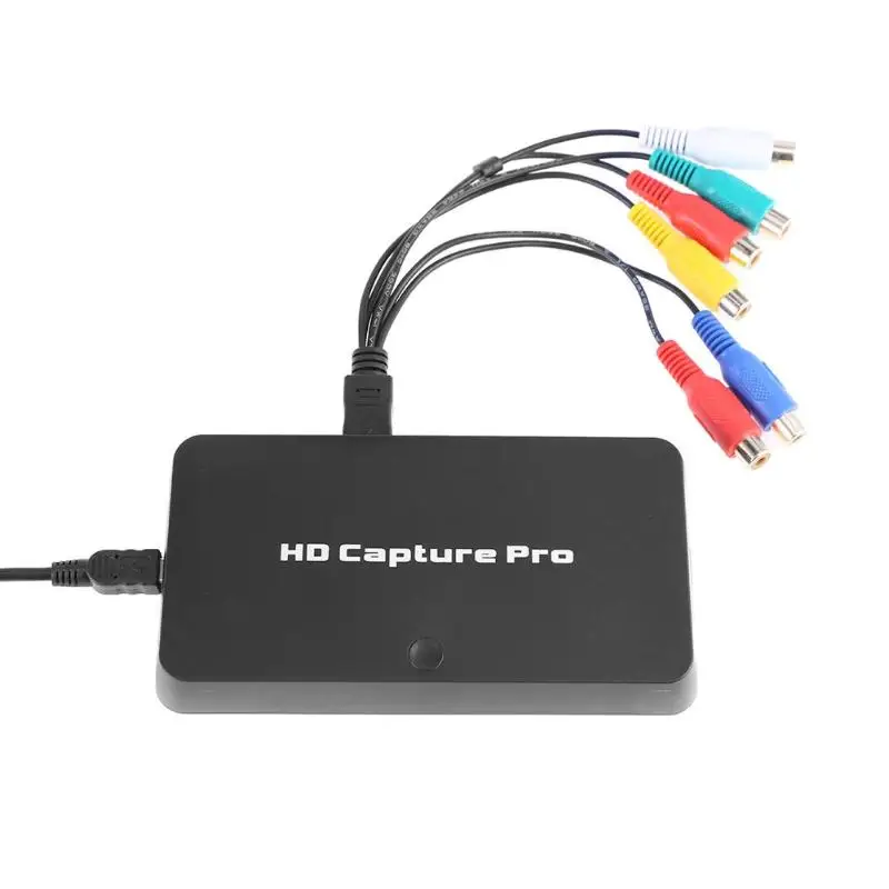 

ALLOYSEED HD 1080P Video Game Capture Recorder USB Playback Cards with Remote Control/ Mini USB Power Supply for PS4/PS3