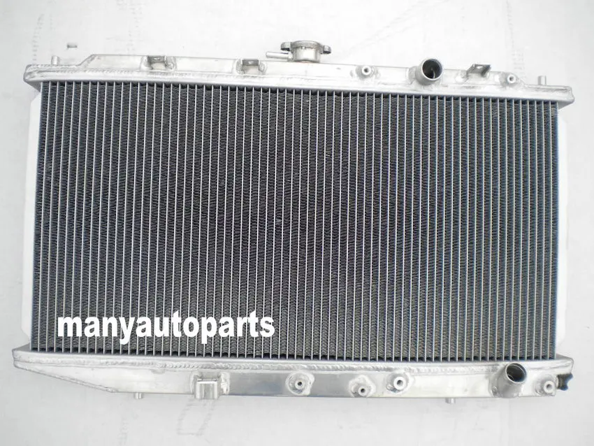 Для Honda Civic CRX CR X 1.5L 1.6L алюминиевый гоночный радиатор MT 1989 1990 1991 88 89 90 91 1988