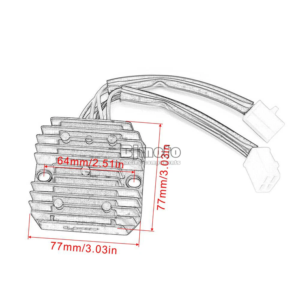 BJ 31600-KAM1-009 мотоциклетный Регулятор выпрямителя Для kycco xciting 250 человек 250 LC 05-06 Гранд Динк героизм Ягер 250/125