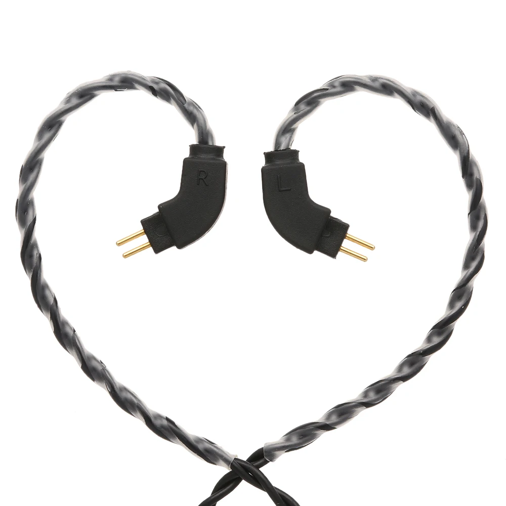

Replacement Headphone Cable 0.75mm 2Pin Upgraded Headset Wired Detachable Headphones Cord for 2 Pin 0.75mm Headphones