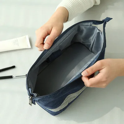 QIUYIN New Cationic Double-layer Wire Bundle Storage Bag Cosmetic Storage Bag Travel Wash Bag Cosmetic Bag QIUYIN New Cationic Double-layer Wire Bundle Storage Bag Cosmetic Storage Bag Travel Wash Bag Cosmetic Bag
