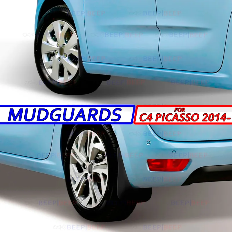 

For Citroen C4 Picasso | Grand Picasso 2014- mudguards mudflaps splash guards mud flap fender front rear car styling decoration