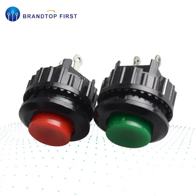 KD2 22 Momentary ON (ON) square LED illuminated small square push