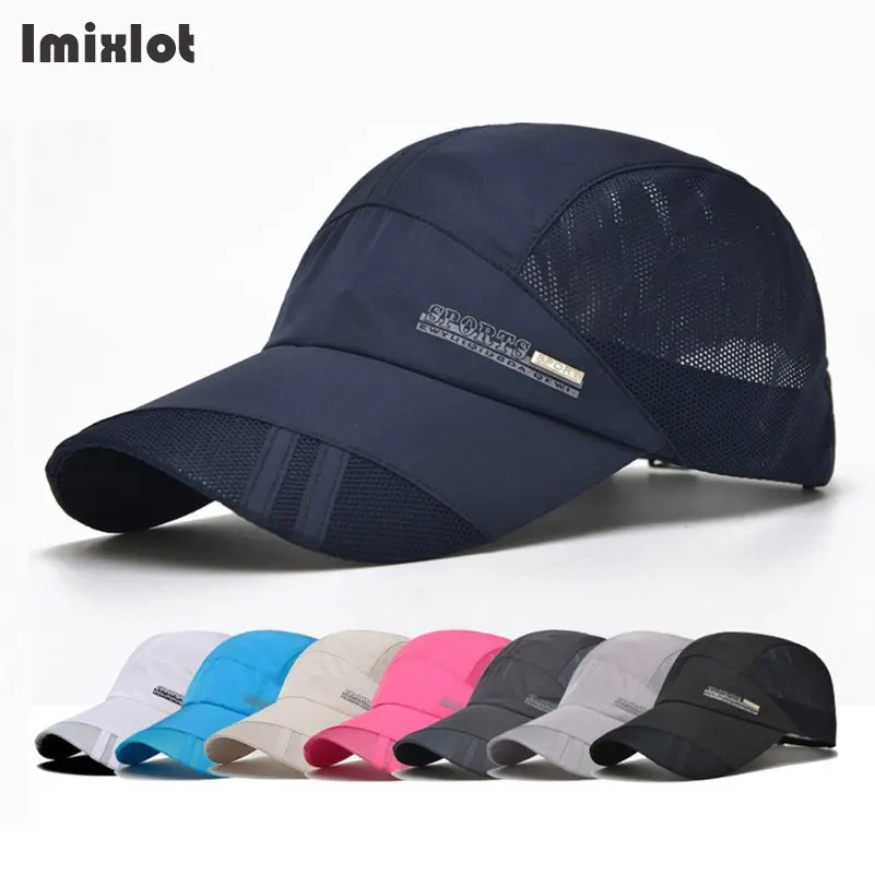 

Imixlot 8 Colors Summer Men Women Trucker Snapback Cap Boy Girls Mesh Sports Hat Hip hop Drake Hat Breathable Female Male Cap