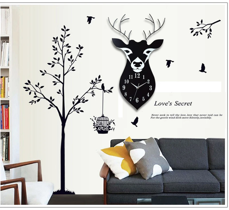 Wall Clock Vintage Retro Wall Clock Self Adhesive Wall Clock Nixie Modern Wall Clock Wall Clock Kids Led Clock Wall Clocks Home Decor (6)