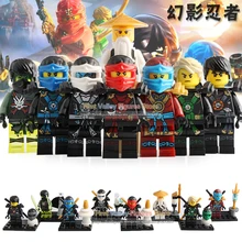 DR. TONG 80 шт./лот герои ниндзя Кай Зейн Джей Коул Ллойд мастер Ву фигурки с оружием строительные блоки Детские Подарочные игрушки BQ8808
