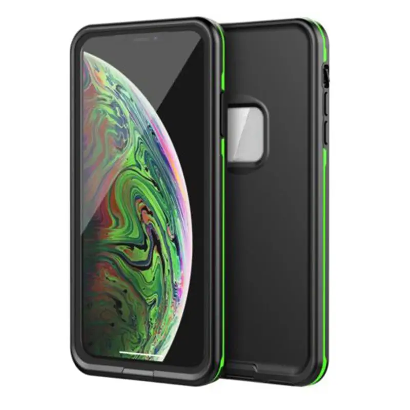 Kuulee For Apple iPhone X Xs Max Waterproof Case Cover Built-in Screen Protector | Мобильные телефоны и аксессуары