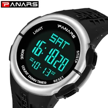 PANARS, мужские спортивные часы, цифровые, лучший бренд, Роскошные, противоударные, водонепроницаемые часы, для мужчин, для плавания, часы, мужские часы, relogio masculino