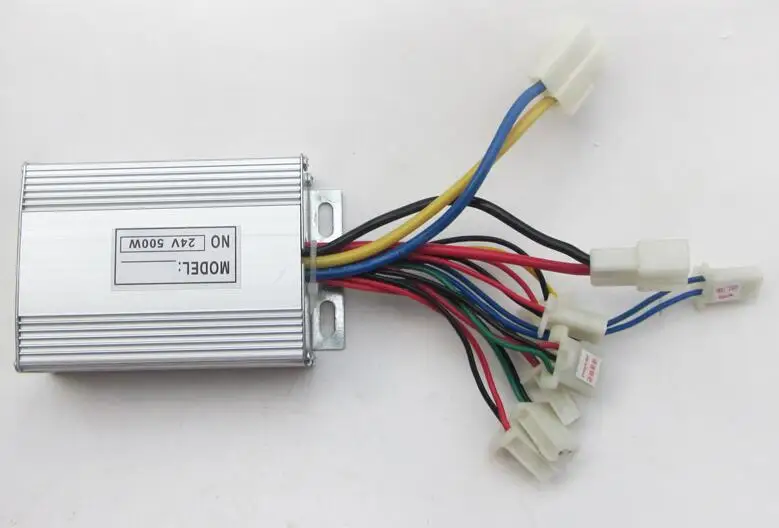

free shipping Car instead of walking T2430D 500W 24V brush controller, speed control, electric bicycle controller