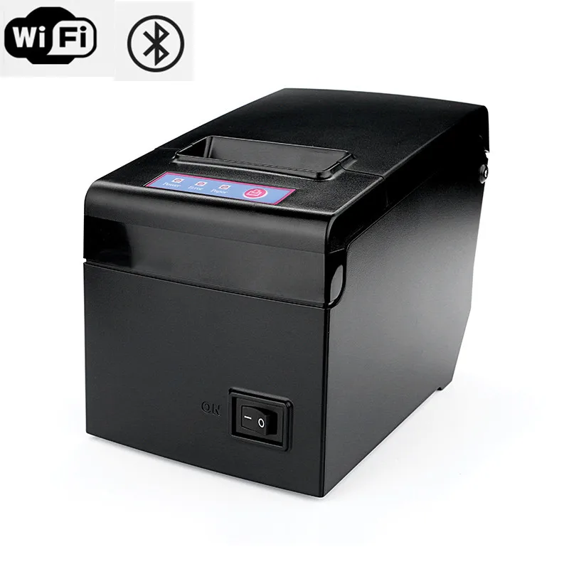 

E58 thermal printer optional High Quality Wifi & LAN & Bluetooth POS 58mm thermal receipt Small ticket barcode printer