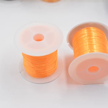 

Orange 10M/Roll Colorful Stretchy Elastic Rope Cord Crystal String for Jewelry Making Beading Bracelet Wire Fishing Thread Rope
