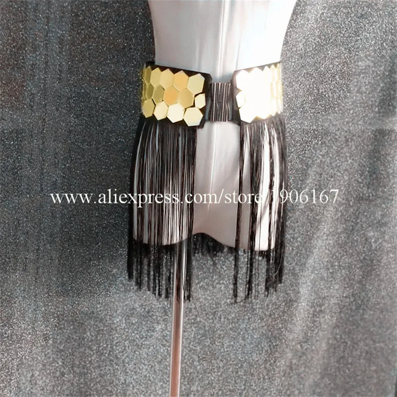 New bar DJ mirror playing disc sexy shiny bikini one-piece costume pink leaking pole dance clothes02