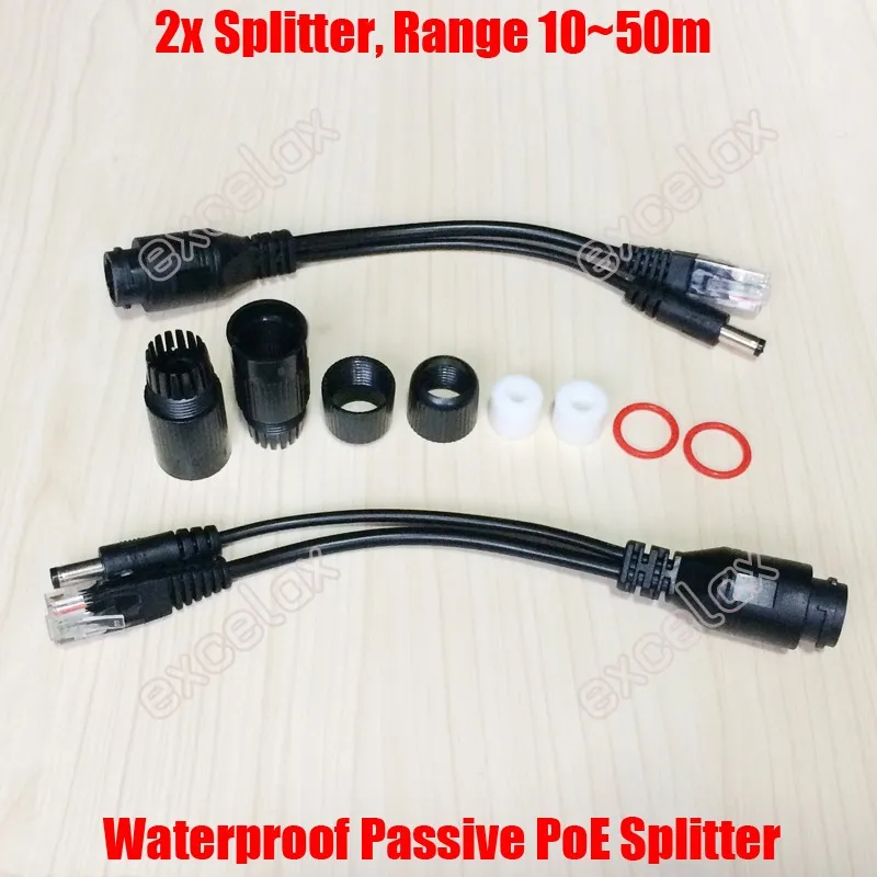 Waterproof POE splitter